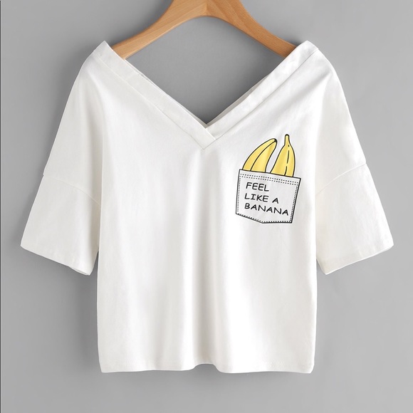 Urban Outfitters Tops - LAST ONE + FREE GIFT Bananas Graphic Crop Top